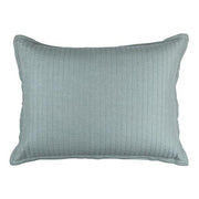 Tessa Luxe Euro Pillow - 27x36 Bedding Style Lili Alessandra Sky 