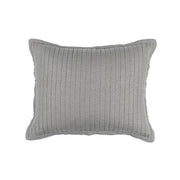 Tessa Standard Pillow Bedding Style Lili Alessandra Light Grey 