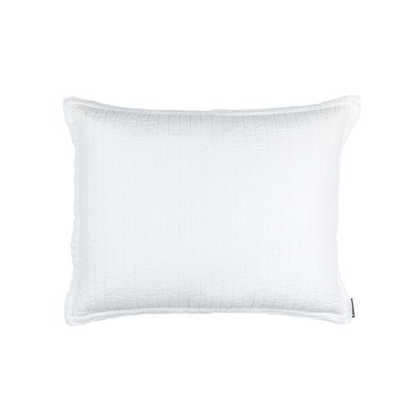 Tessa Standard Pillow Bedding Style Lili Alessandra White 