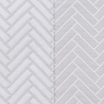 Thatcher Boudoir Sham Bedding Style Home Treasures Ash White 