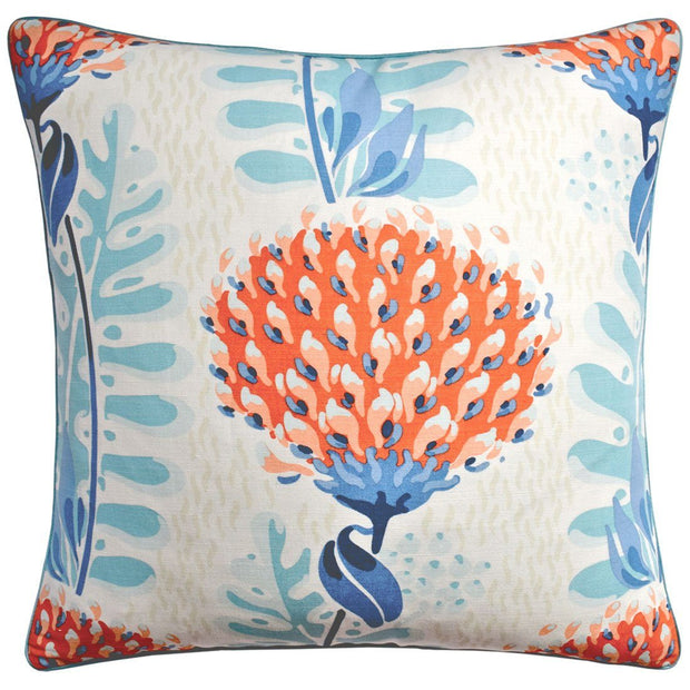 Tiverton 22" Pillow Decorative Pillow Ryan Studio Coral 