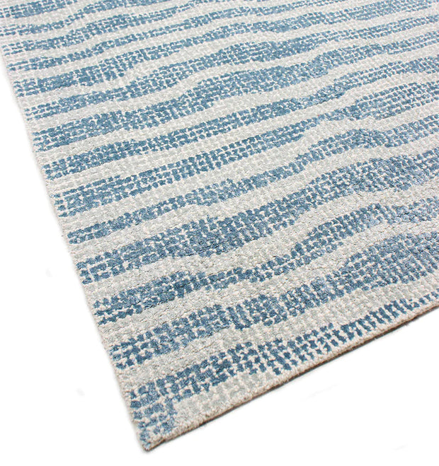 Trenta Hand-tufted Rug Rugs Sferra 5 x 8 Denim 