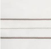 Triad Twin XL Flat Sheet Bedding Style Home Treasures Ivory Candlelight 