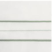 Triad Twin XL Flat Sheet Bedding Style Home Treasures Ivory Piana 