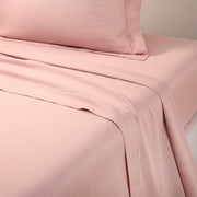 Triomphe F/Q Flat Sheet Bedding Style Yves Delorme Poudre 