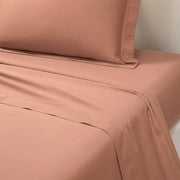 Triomphe F/Q Flat Sheet Bedding Style Yves Delorme Sienna 