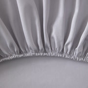 Triomphe King Fitted Sheet Bedding Style Yves Delorme Platine 