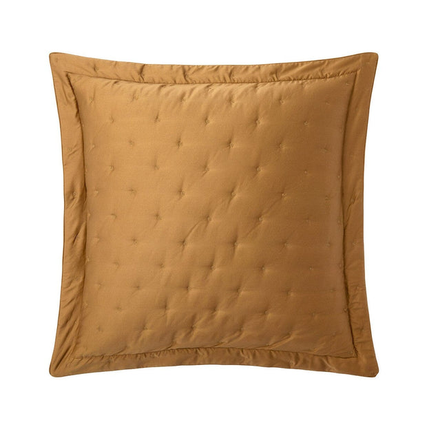 Triomphe Quilted Euro Sham Bedding Style Yves Delorme Bronze 