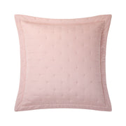 Triomphe Quilted Euro Sham Bedding Style Yves Delorme Poudre 