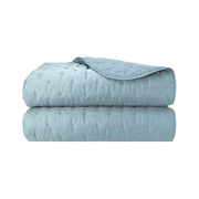 Triomphe Quilted F/Q Coverlet Bedding Style Yves Delorme Fjord 