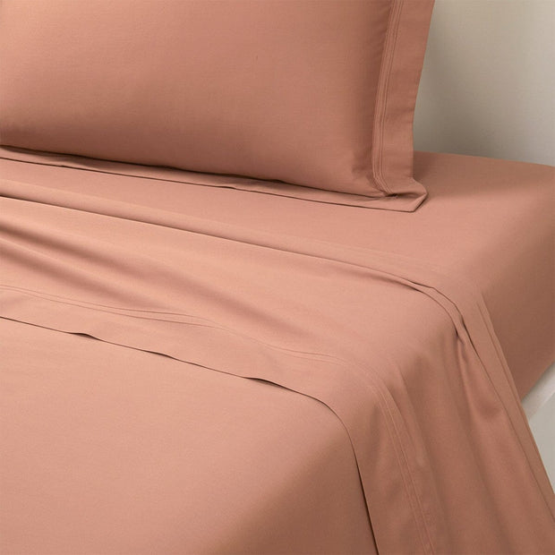 Triomphe Twin Flat Sheet Bedding Style Yves Delorme Sienna 
