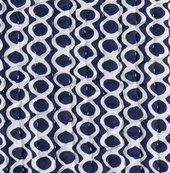 Tyler Euro Sham Bedding Style Pine Cone Hill Indigo 