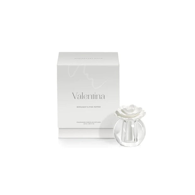 Valentina Crystal Ball Porcelain Diffuser - Small Home Fragrance Zodax Bergamot 