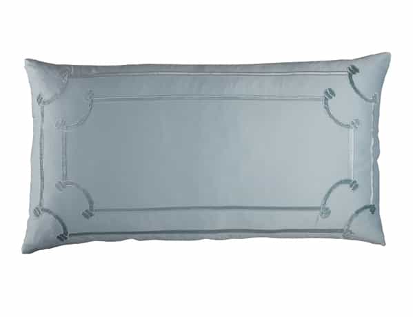 Vendome 14x22 Pillow Bedding Style Lili Alessandra Sea Foam 