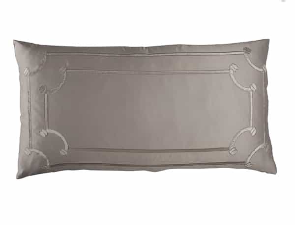 Vendome King Pillow Bedding Style Lili Alessandra Taupe 