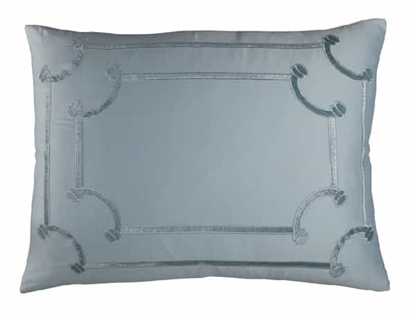Vendome Standard Pillow Bedding Style Lili Alessandra Sea Foam 