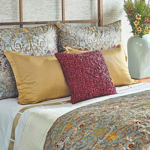 Venezia King Duvet Cover Linens & Bedding Ann Gish Blue 