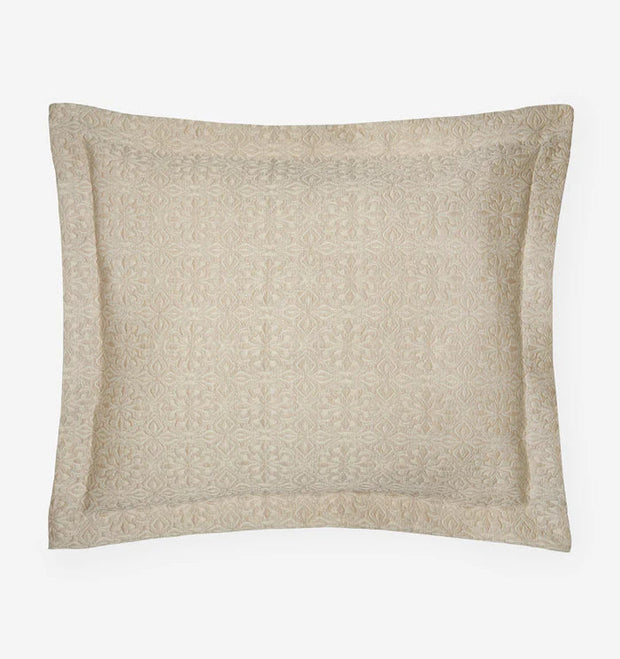 Veroli King Sham Bedding Style Sferra Khaki 