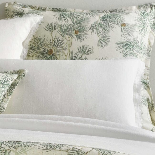 Vintage Pine Boughs Euro Sham Bedding Pine Cone Hill 