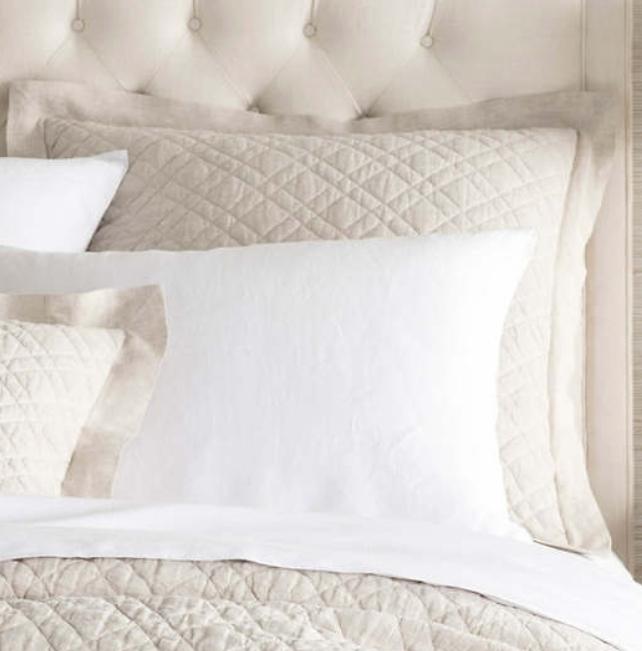 Washed Linen Standard Sham Bedding Style Pine Cone Hill