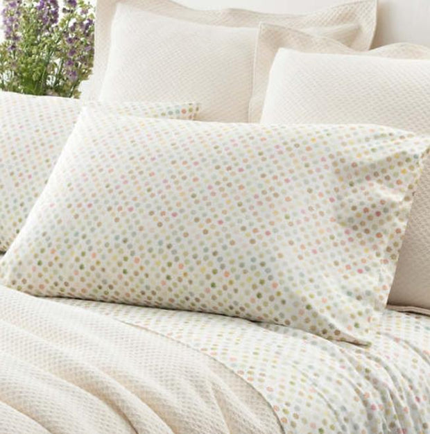 Watercolor Dots Queen Sheet Set Bedding Style Pine Cone Hill 