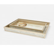 Waterford Tray Set Bath Accessories Pigeon & Poodle 