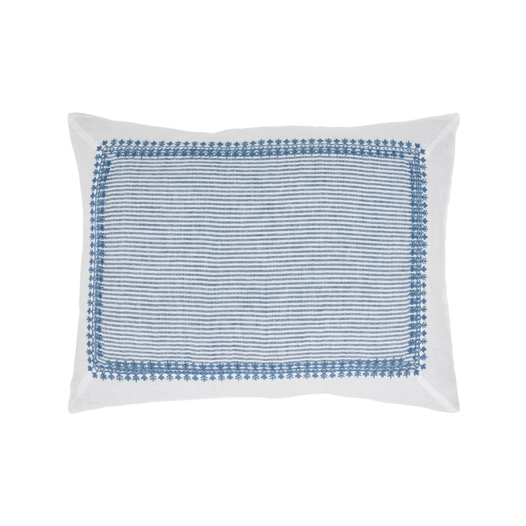 Westport Standard Shams - pair Bedding Style Orchids Lux Home Sky 