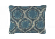 Willowleaf Linen Blue Decorative Pillow Decorative Pillow Pine Cone Hill 16x20 