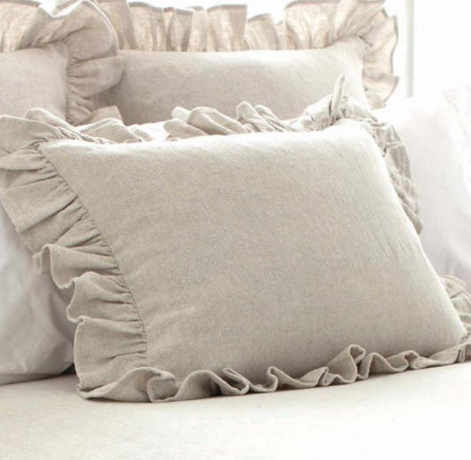 Bedding Style - Wilton Ruffle Euro Sham