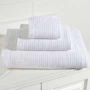 Wonderful Waffle Bath Towel Bath Linens Pine Cone Hill White 