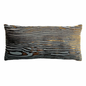 Woodgrain Pillow 14" x 20" Decorative Pillow Kevin O'Brien Copper 
