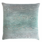 Woodgrain Pillow 14" x 20" Decorative Pillow Kevin O'Brien Jade 