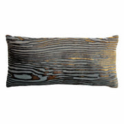 Woodgrain Pillow 16" x 36" Decorative Pillow Kevin O'Brien Copper 