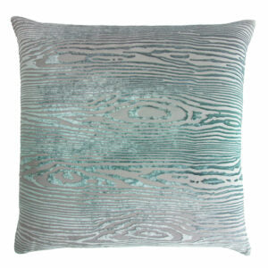 Woodgrain Pillow 26" Decorative Pillow Kevin O'Brien Jade 