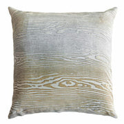 Woodgrain Pillow 26" Decorative Pillow Kevin O'Brien Nickel 