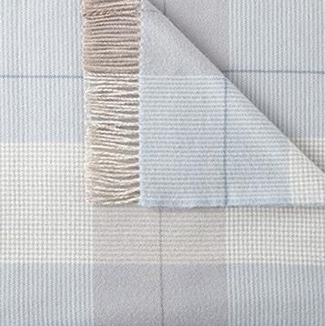 York Throw Throw Peacock Alley Blue 