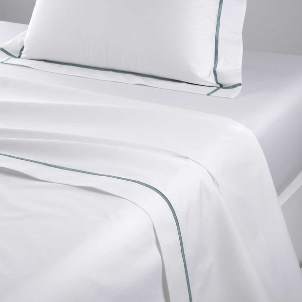 Yves Delorme Athena King Flat Sheet Bedding Style Yves Delorme Fjord 