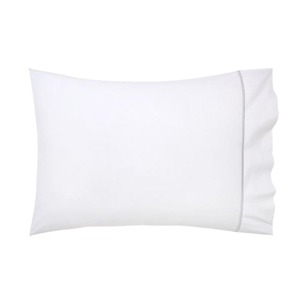 Yves Delorme Athena King Pillowcase - each Bedding Style Yves Delorme Silver 