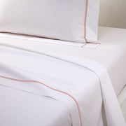 Yves Delorme Athena Twin Flat Sheet Bedding Style Yves Delorme Poudre 