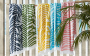 Zebra Palm Beach Beach Towel Matouk 